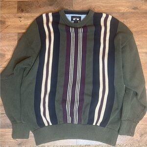Men's Green Retro Sweater